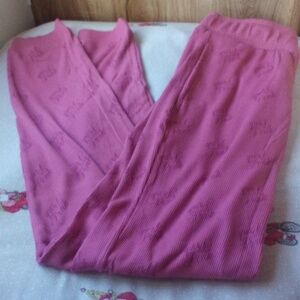 NWT! Pink VS Long Johns